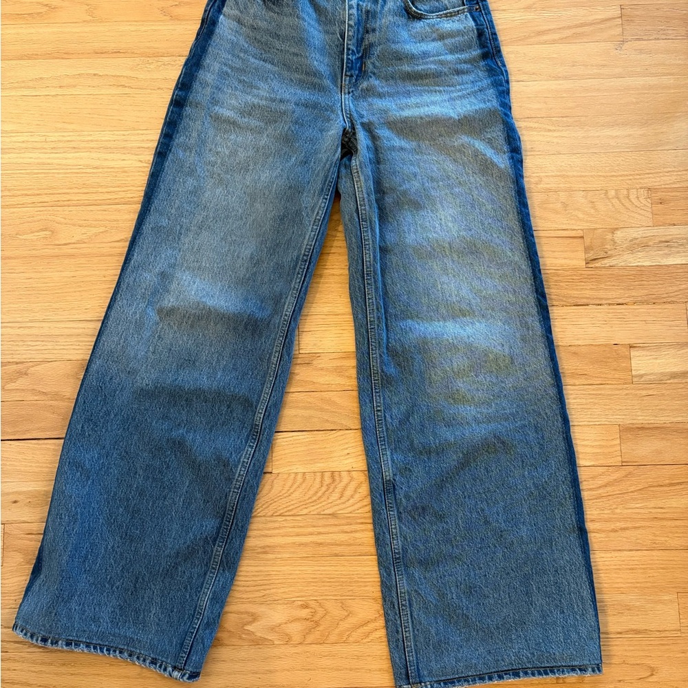 La Ligne Women's High Rise Classic Blue Jeans